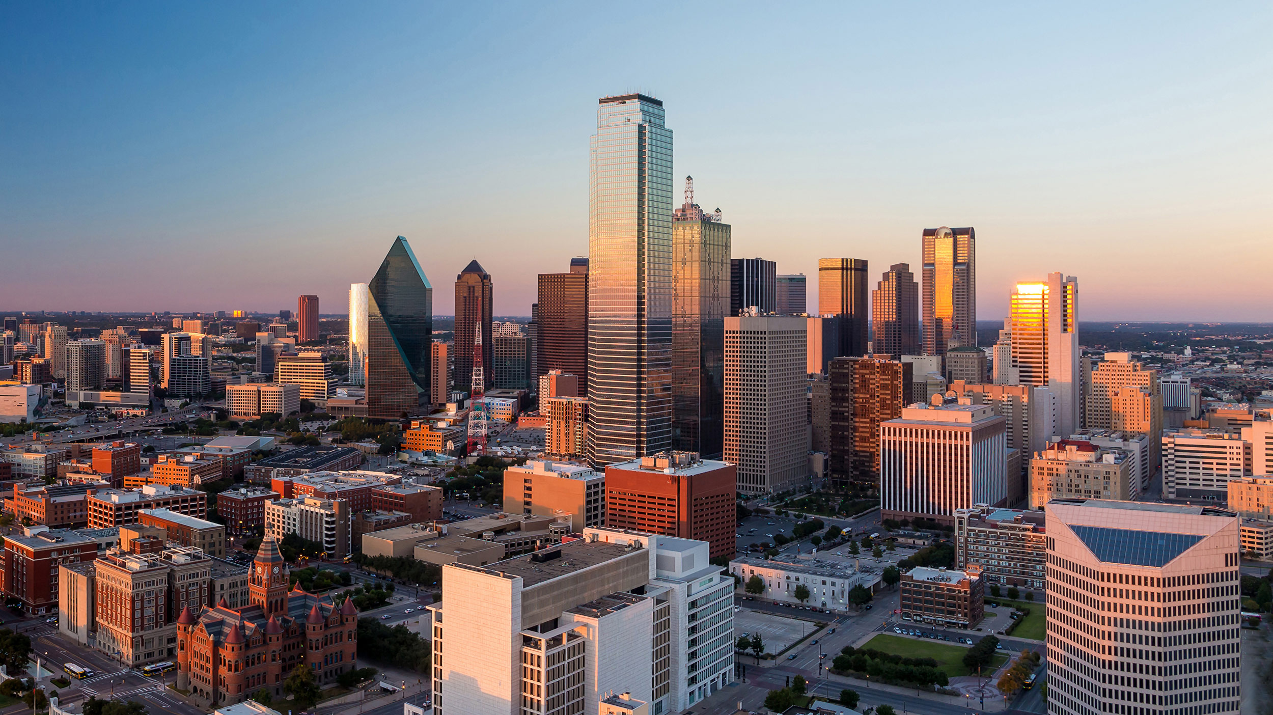Cityscape of Dallas, TX
