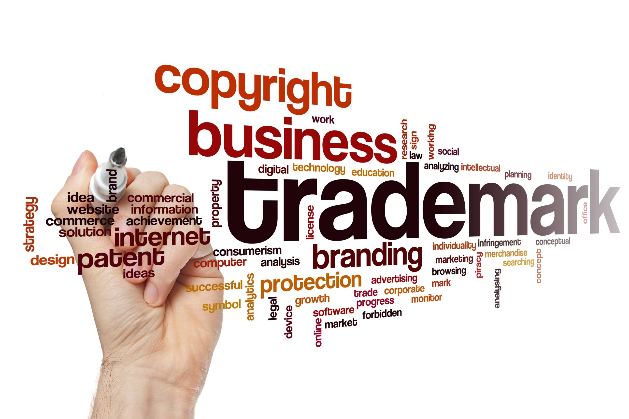 Trademark Business Word Cloud