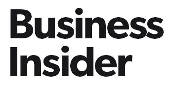 The words: Business Insider stacked vertically