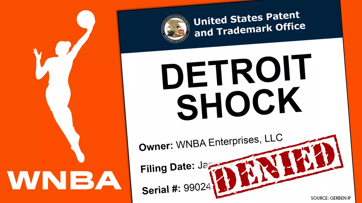 USPTO Denies WNBA's Trademark Application for 'Detroit Shock