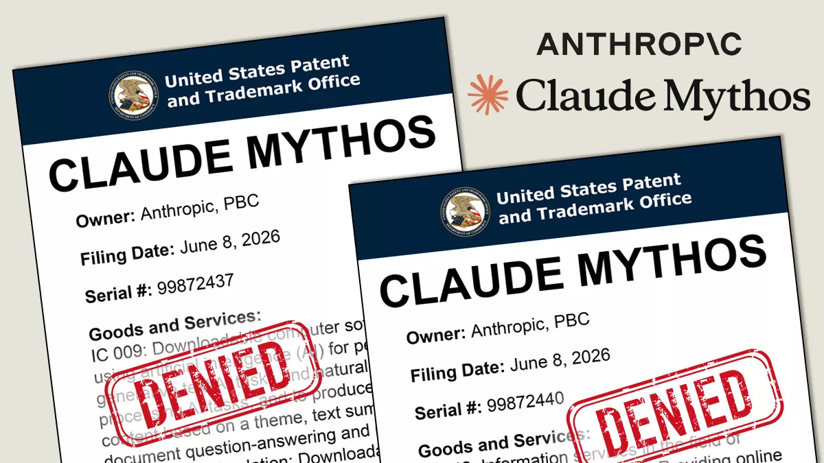 Anthropic’s ‘CLAUDE MYTHOS’ Trademark Application Denied by USPTO - Gerben IP