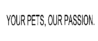 YOUR PETS, OUR PASSION