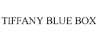 TIFFANY BLUE BOX