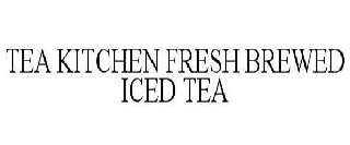 TEA KITCHEN FRESH BREWED ICED TEA