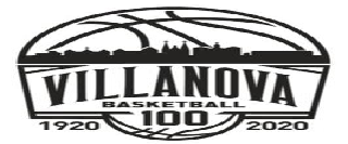 VILLANOVA BASKETBALL 100 1920 2020