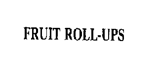 FRUIT ROLL-UPS