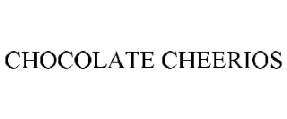 CHOCOLATE CHEERIOS
