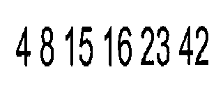 4 8 15 16 23 42