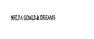 NHLPA GOALS & DREAMS