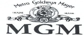 MGM METRO GOLDWYN MAYER TRADE MARK ARS GRATIA ARTIS