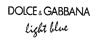 DOLCE & GABBANA LIGHT BLUE