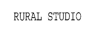 RURAL STUDIO