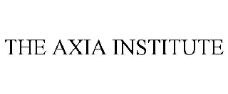 THE AXIA INSTITUTE