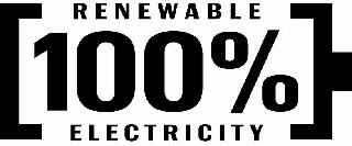 100% RENEWABLE ELECTRICITY