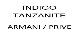 INDIGO TANZANITE ARMANI / PRIVE
