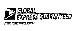 GLOBAL EXPRESS GUARANTEED UNITED STATES POSTAL SERVICE