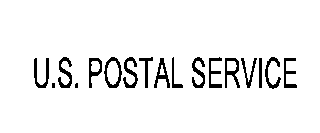 U.S. POSTAL SERVICE