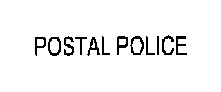POSTAL POLICE
