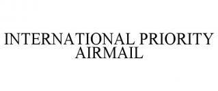 INTERNATIONAL PRIORITY AIRMAIL