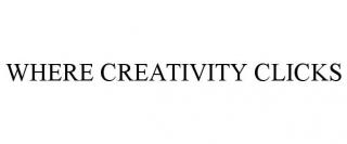 WHERE CREATIVITY CLICKS