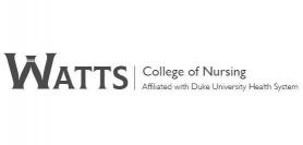 WATTS COLLEGE OF NURSING AFFILIATED WITH DUKE UNIVERSITY HEALTH SYSTEM