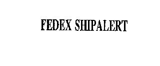 FEDEX SHIPALERT