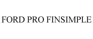 FORD PRO FINSIMPLE