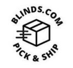 BLINDS.COM PICK & SHIP
