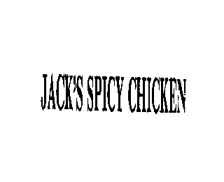 JACK'S SPICY CHICKEN