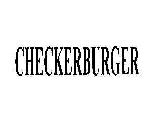 CHECKERBURGER
