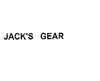 JACK'S GEAR