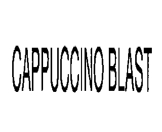 CAPPUCCINO BLAST