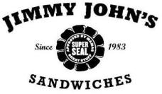 JIMMY JOHN'S SINCE 1983 APPROVED BY MAMAS SUPER SEAL GREAT STUFF SANDWICHES