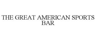 THE GREAT AMERICAN SPORTS BAR