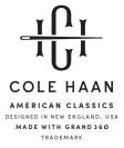 ICI COLE HAAN AMERICAN CLASSICS DESIGNED IN NEW ENGLAND, USA MADE WITH GRAND 36Ã˜ TRADEMARK
