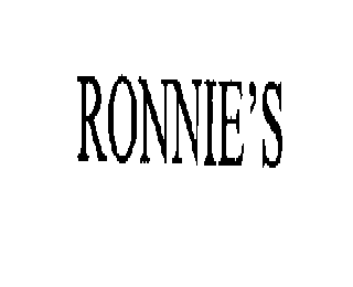 RONNIE'S