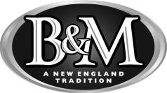 B&M A NEW ENGLAND TRADITION