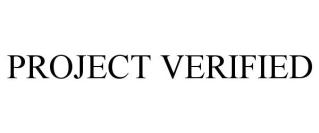 PROJECT VERIFIED