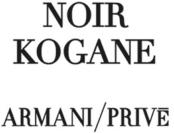 NOIR KOGANE ARMANI/PRIVE