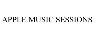 APPLE MUSIC SESSIONS